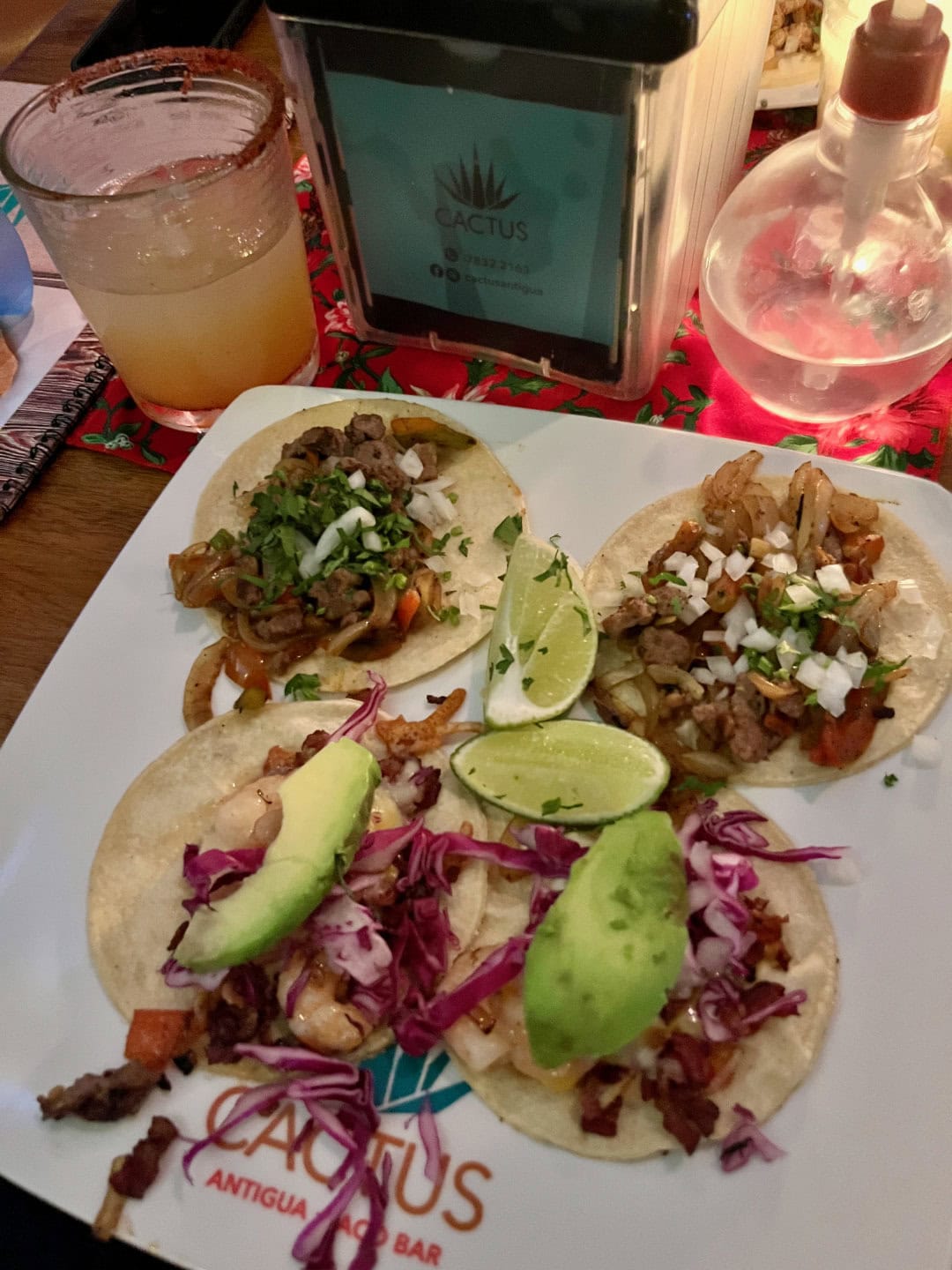 Cactus taco shop Antigua