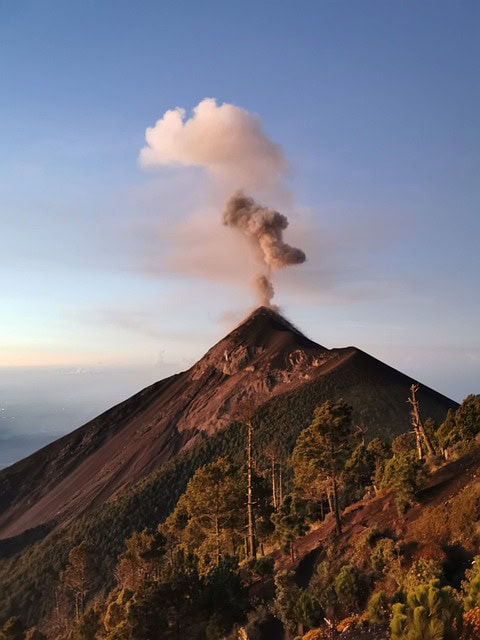 Acatenango volcano
