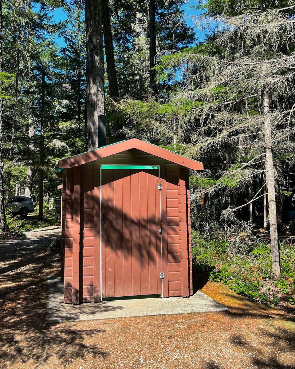 Toilet - Chilliwack Lake Provincial Park-2